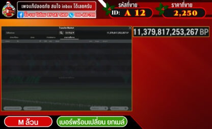 A12.Mล้วน 11,379,817m