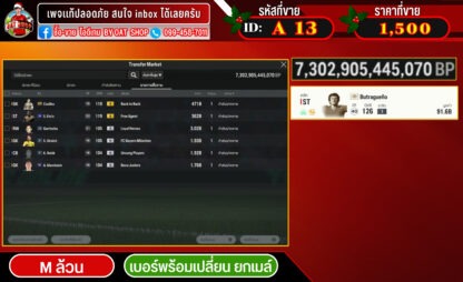 A13.Mล้วน 7,302,905m