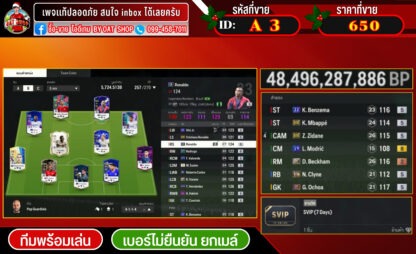 A3.ทีมพร้อมเล่น 5,724.513B