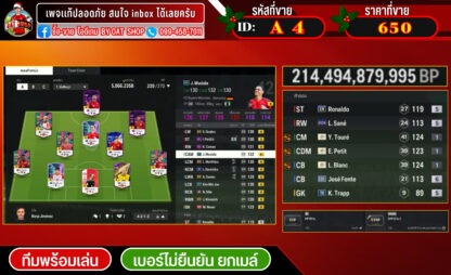 A4.ทีมพร้อมเล่น 5,066.235B